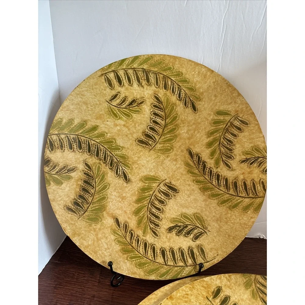 Fern Leaf Round Placemats 13